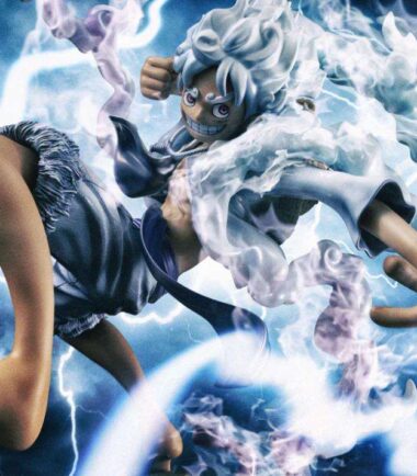 One piece pop wa-maximum luffy gear 5th statue