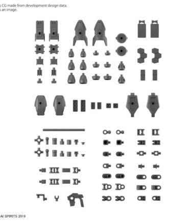 30mm option parts set 15 multi vernier/multi-joint 1/144