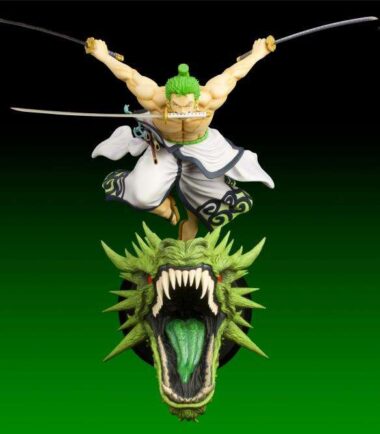 One piece roronoa zoro wall statue