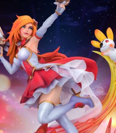 League of legenends star guardian miss fortune mastercraft statue