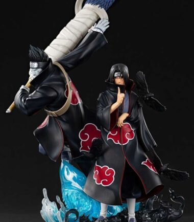 Naruto itachi & kisame 1/8 deluxe pvc figure