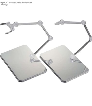 Action base 6 clear mirror stickers set