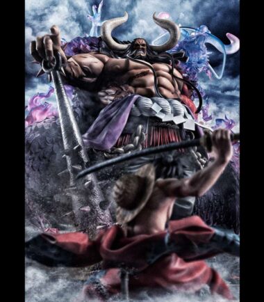 One piece pop wa maximum kaido beast super ltd rerun statue