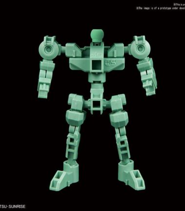 Sd gundam cross silhouette frame green