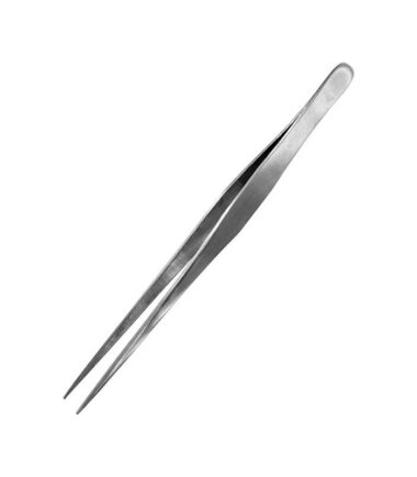 Straight tip stain steel tweezers 175mm