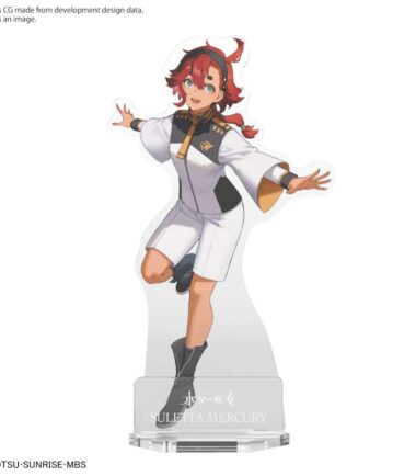 Gunpla pack art suletta acrylic stand